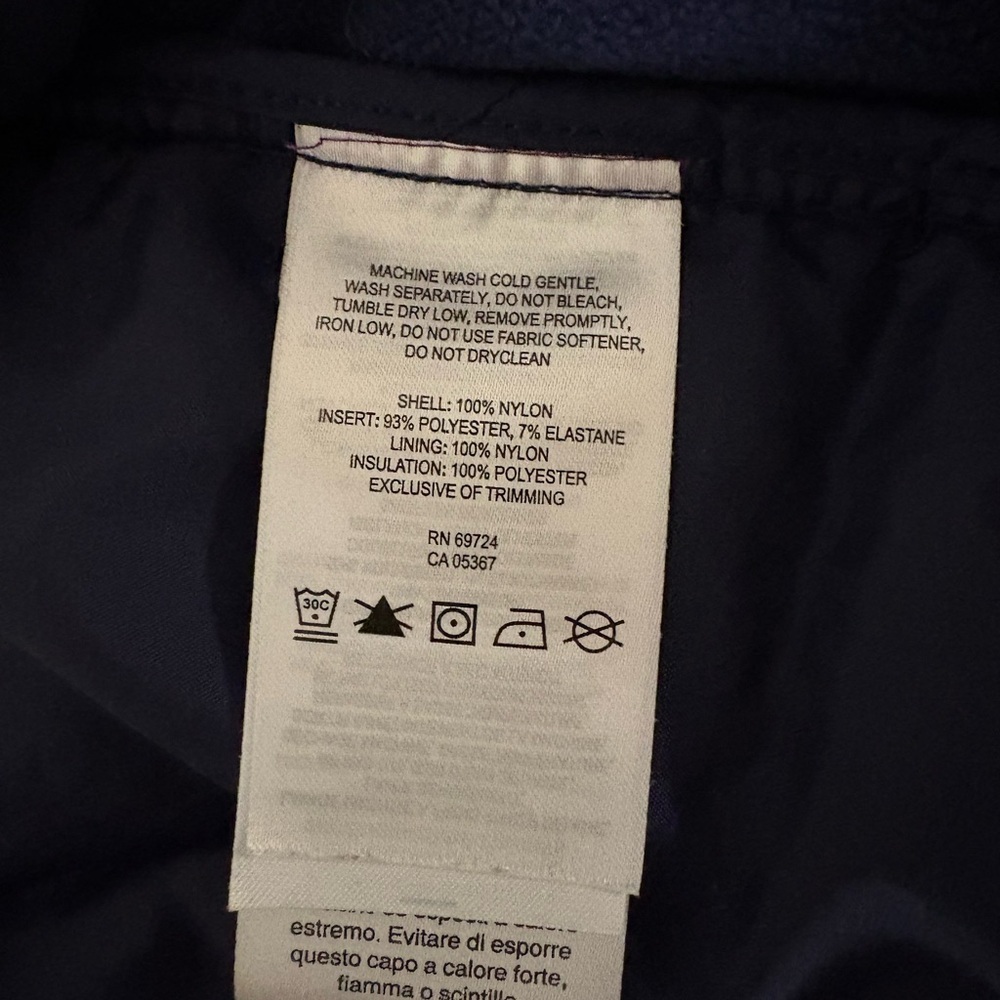 Columbia Purple Powder Pillow Hybrid Insulated Water Resistant Mobility Jacket - Picture 7 of 8